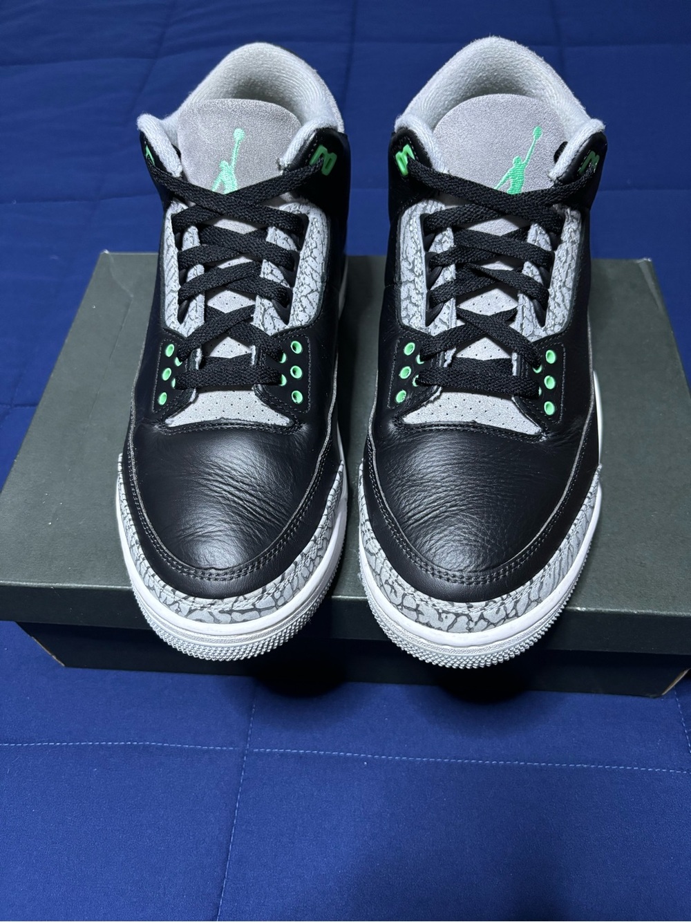 Jordan 3 Retro Green Glow 2024 Size 11